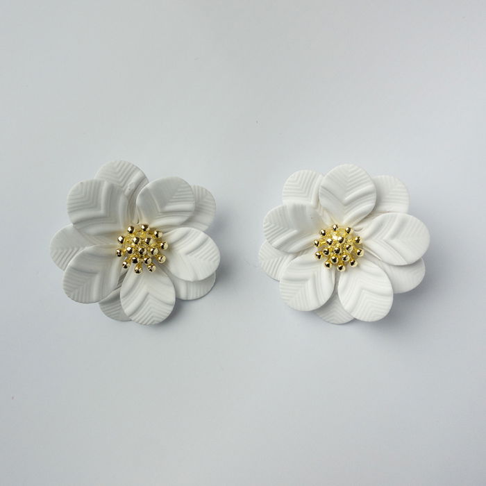 Cercei Floare Shopika | Accesoriu Elegant