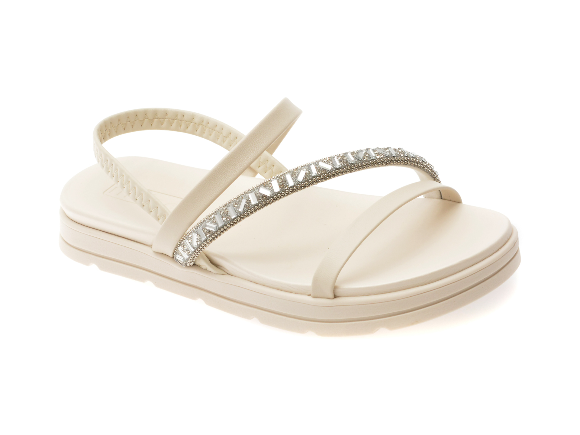 Sandale Moleca Albe | Confort și Stil