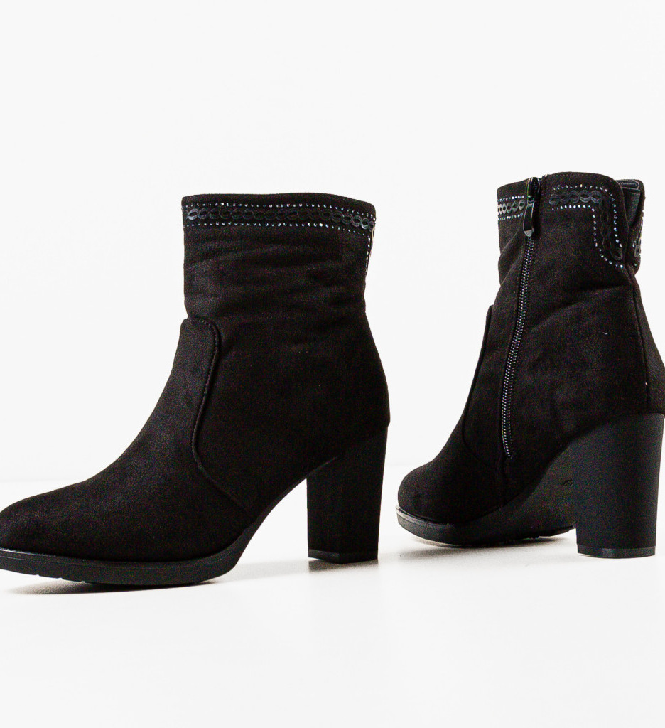 Botine Dama Sawyer Negre | Stil și Eleganță - imagine 5