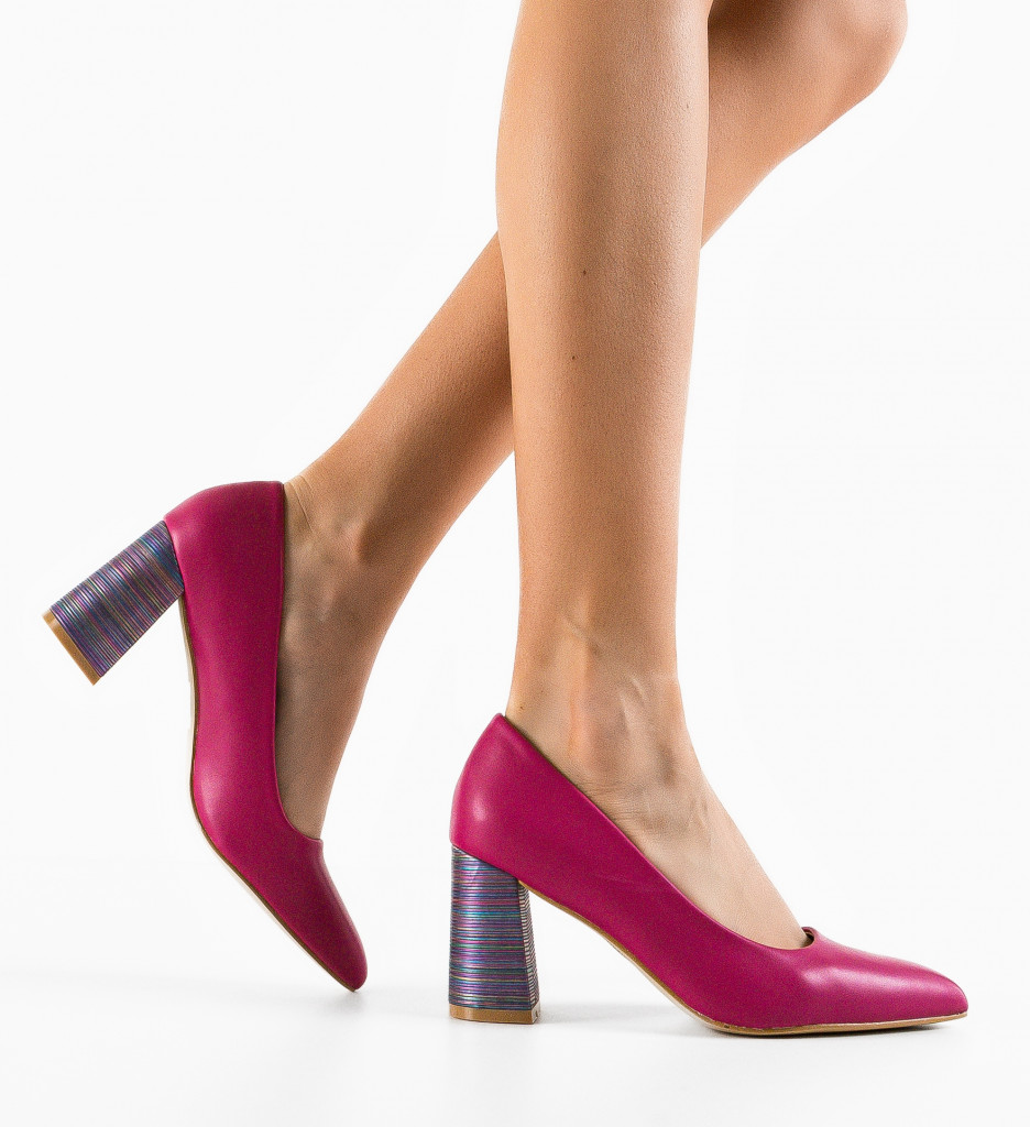 Pantofi Tuka Fuchsia - Eleganță și Stil - imagine 3