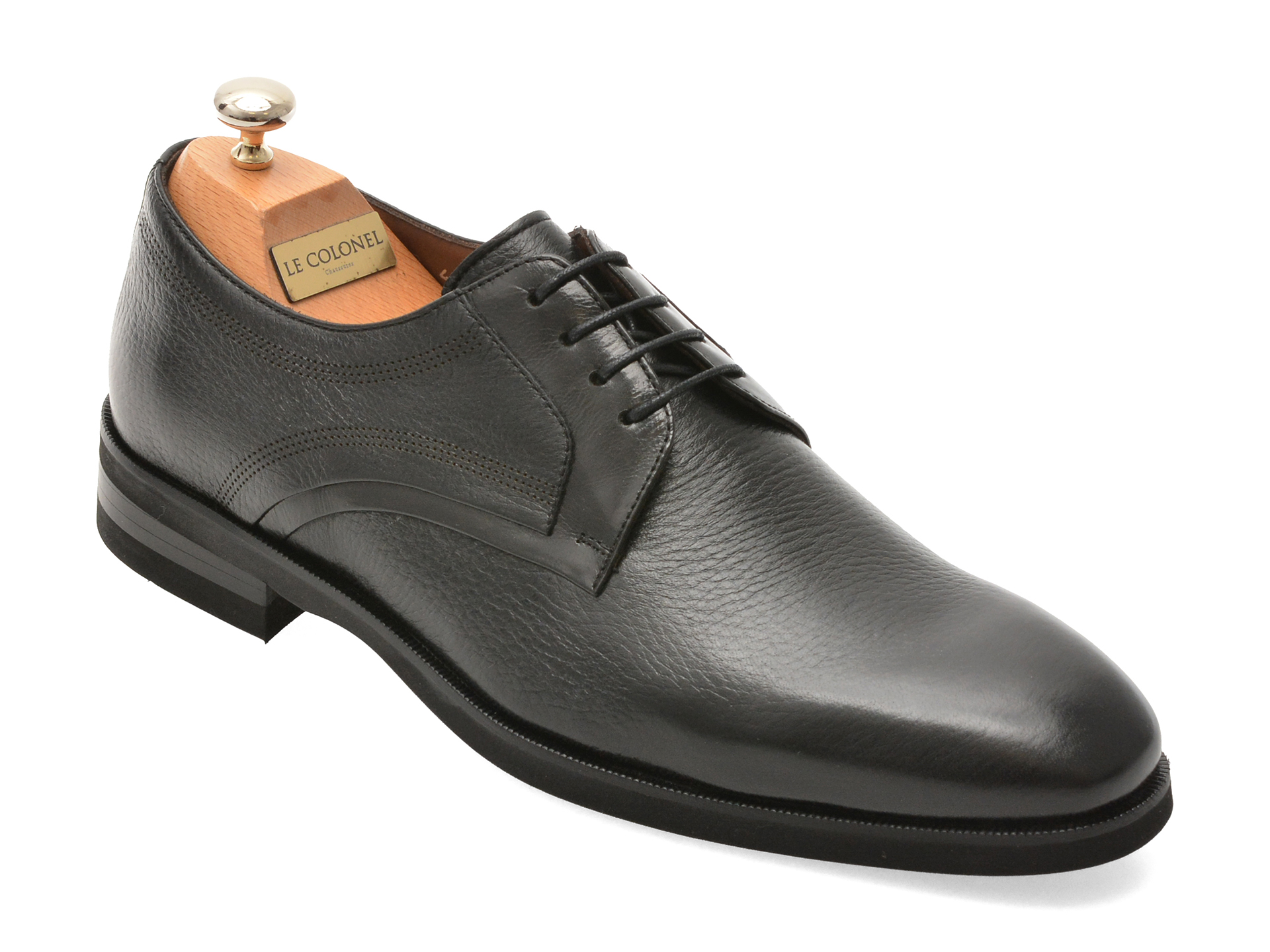Pantofi Eleganti LE COLONEL Negri Piele Naturala