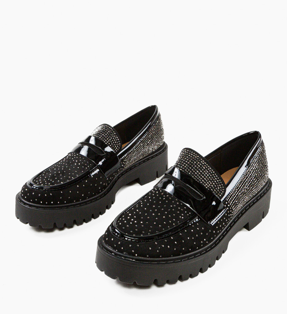 Pantofi Casual Kareem Negri - Confort și Eleganță - imagine 5