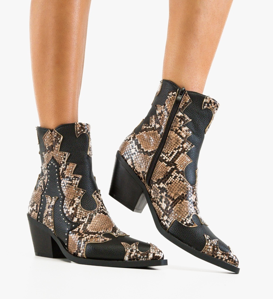 Botine Dama Khaki Ketek | Stil si Confort - imagine 4