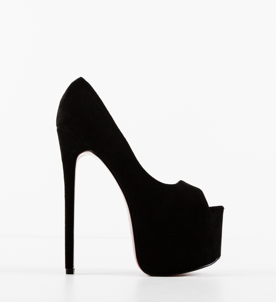 Pantofi Braken Negri - Eleganță și Stil - imagine 6