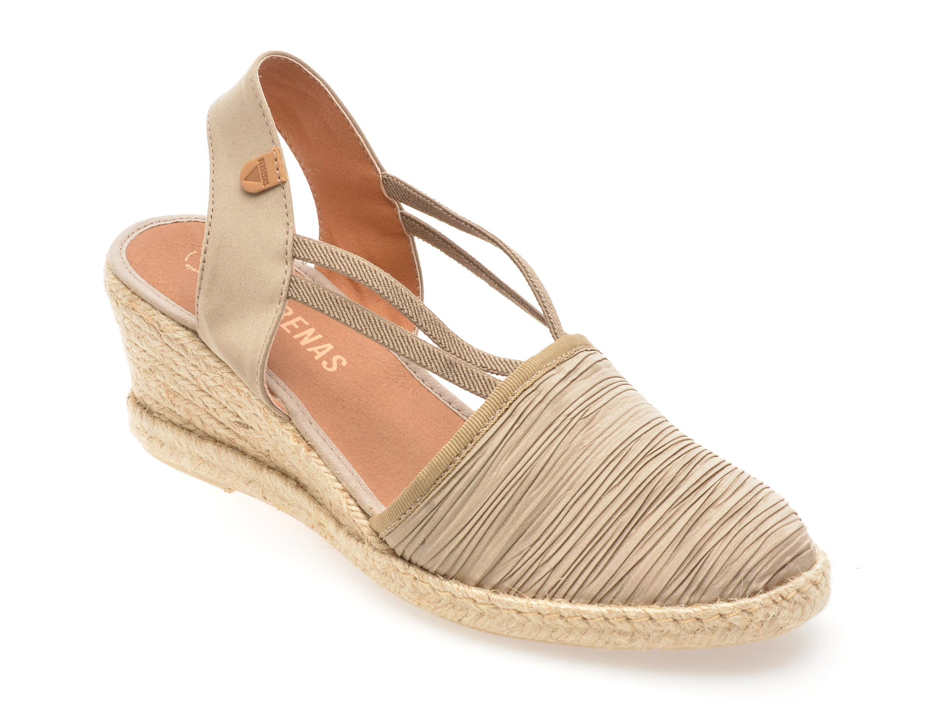 Pantofi VERBENAS Gri Confort Slip-on