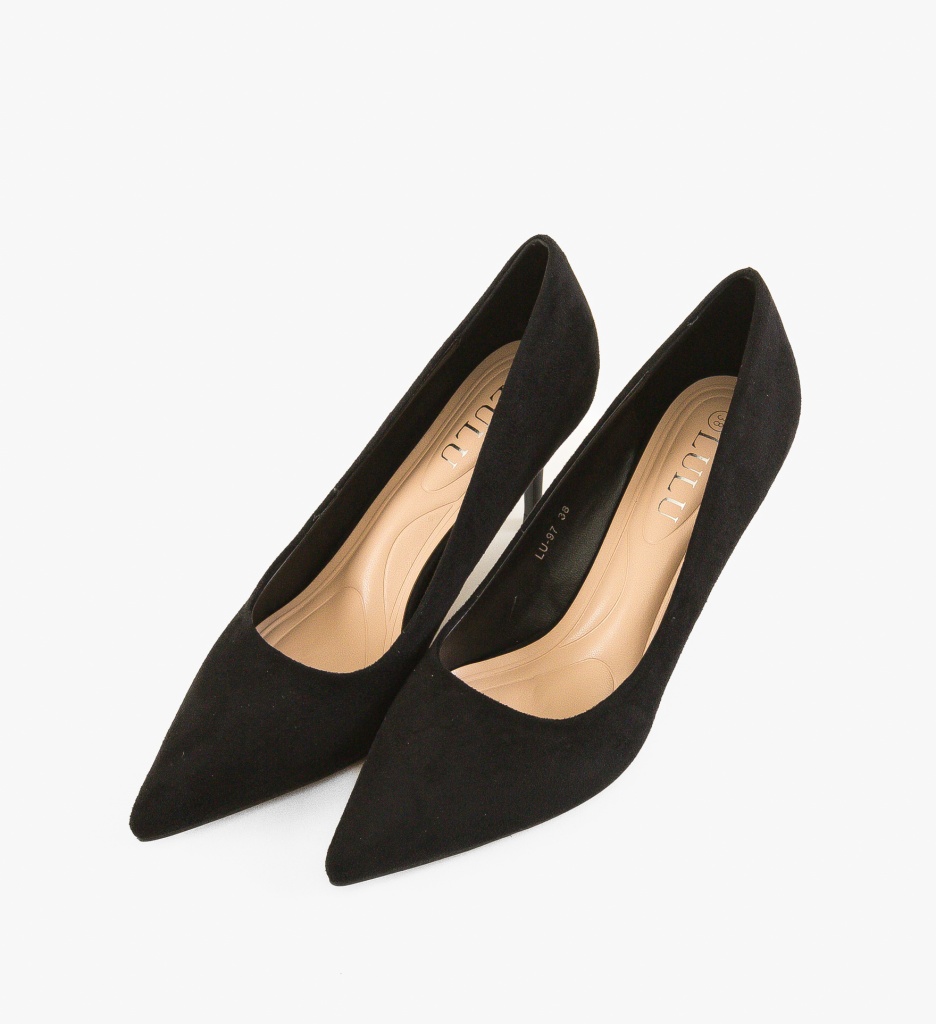 Pantofi Stiletto Ryra Negri Eleganți - imagine 4