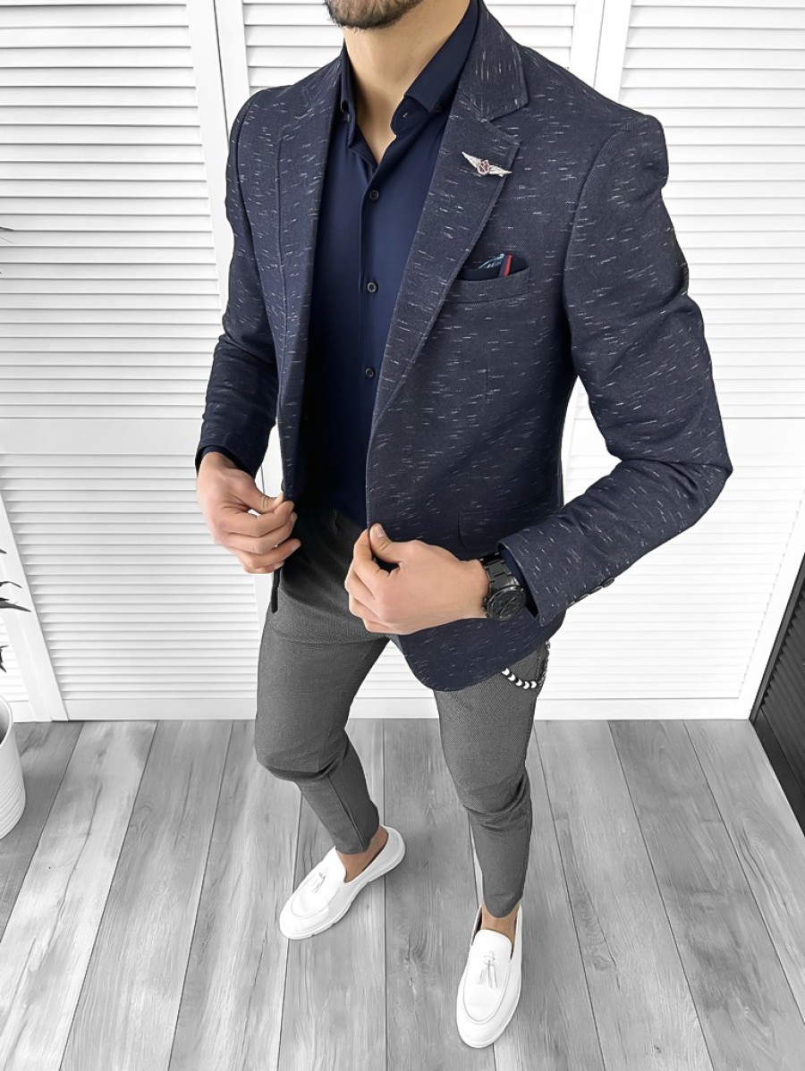 Sacou Barbati Slim Fit Elegant pentru Office si Evenimente