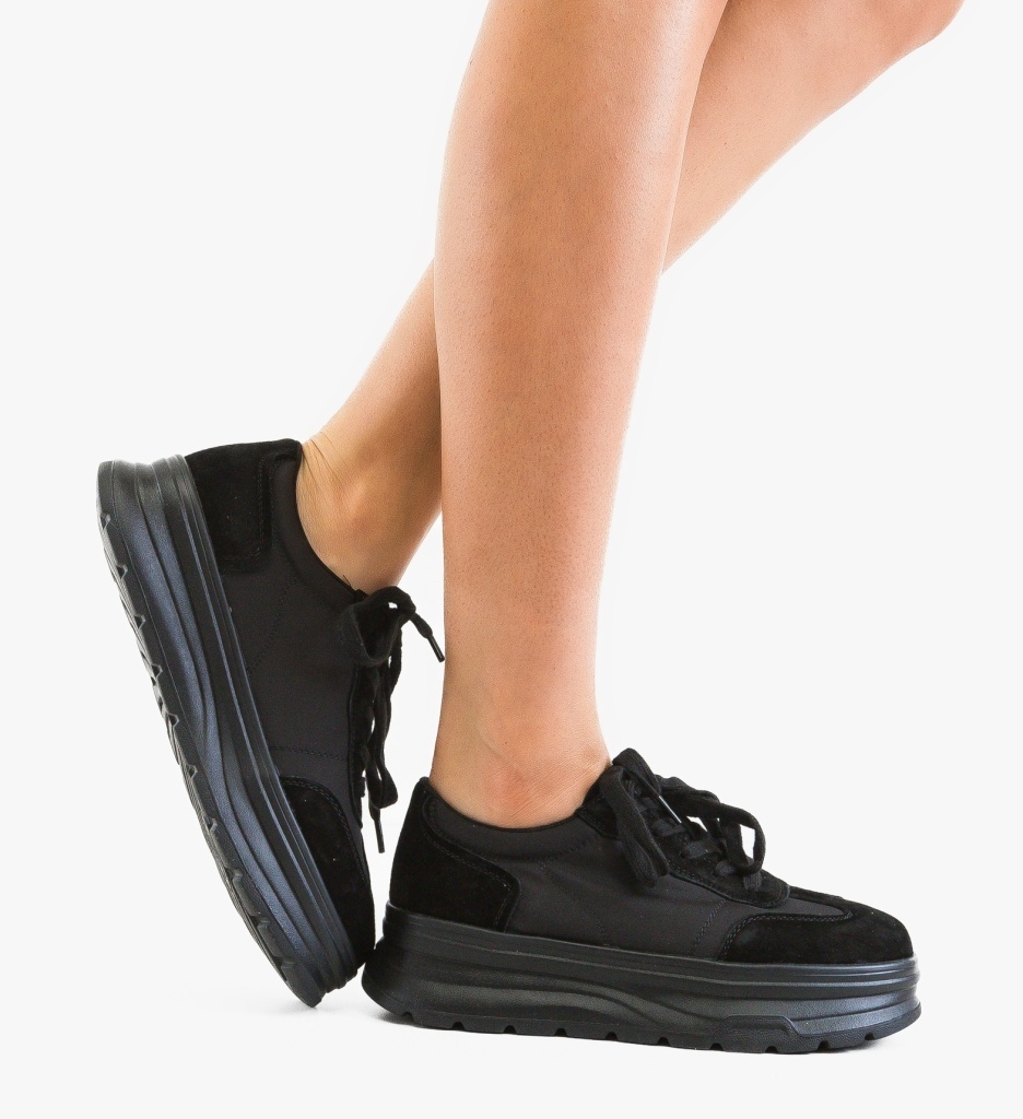 Sneakers Dama Dynal Negri - Confort si Stil