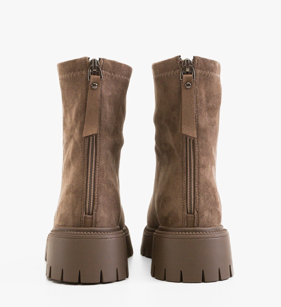 Ghete Dama Andrez Khaki | Stil și Confort - imagine 5