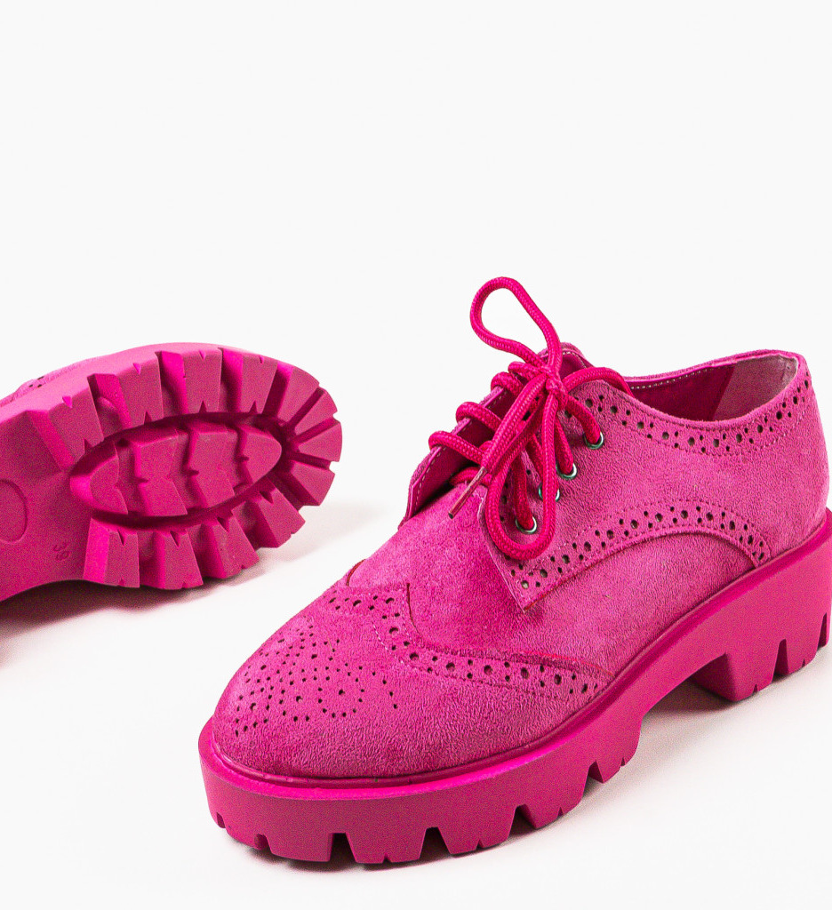 Pantofi Casual Dama Fuchsia - Confort și Stil