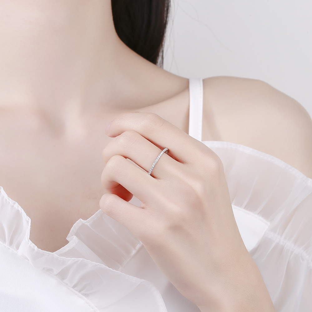 Inel Argint Haifeng Placat cu Rodiu - imagine 2