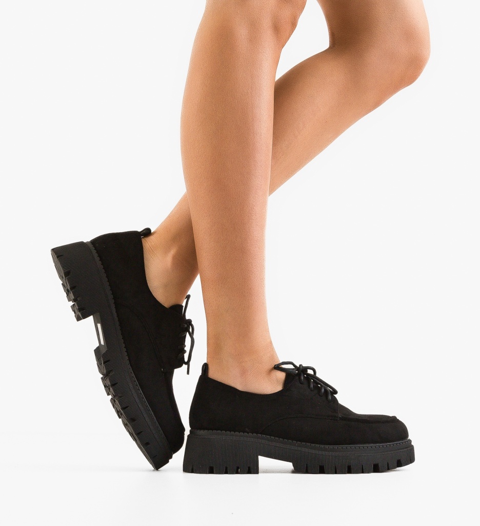 Pantofi Casual Dama Negri - Confort și Stil - imagine 2