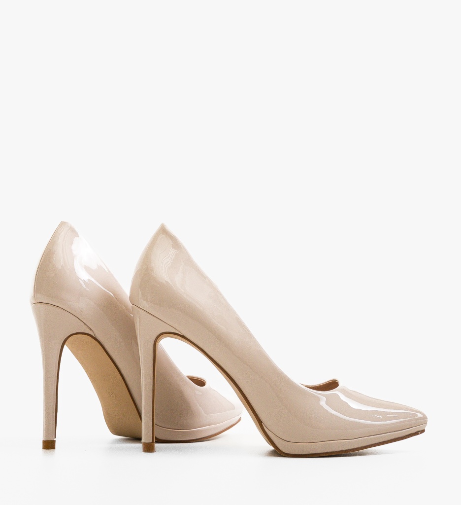 Pantofi Dama cu Toc Bej - Eleganță și Stil - imagine 5