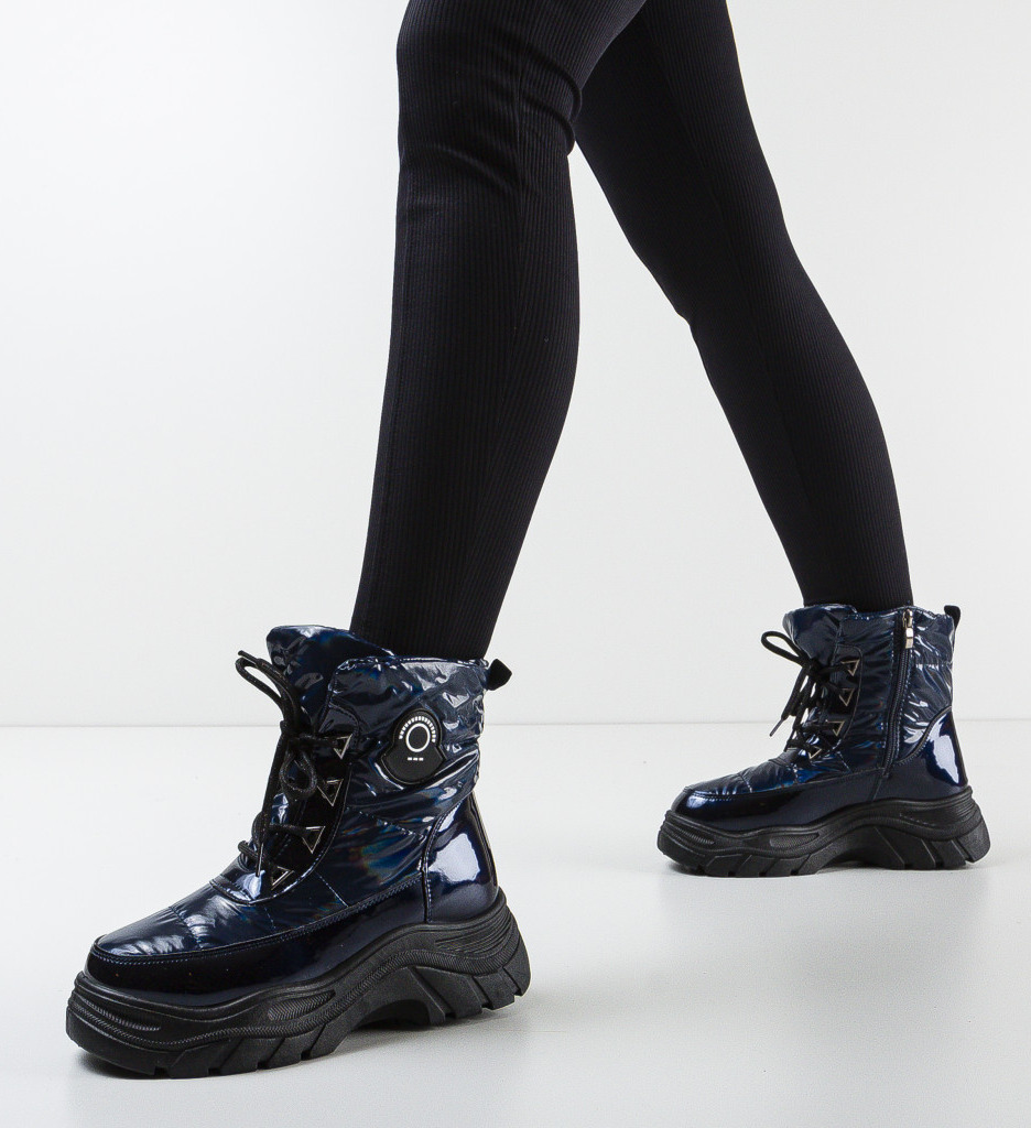 Ghete Ubija Bleumarin - Confort & Stil - imagine 3