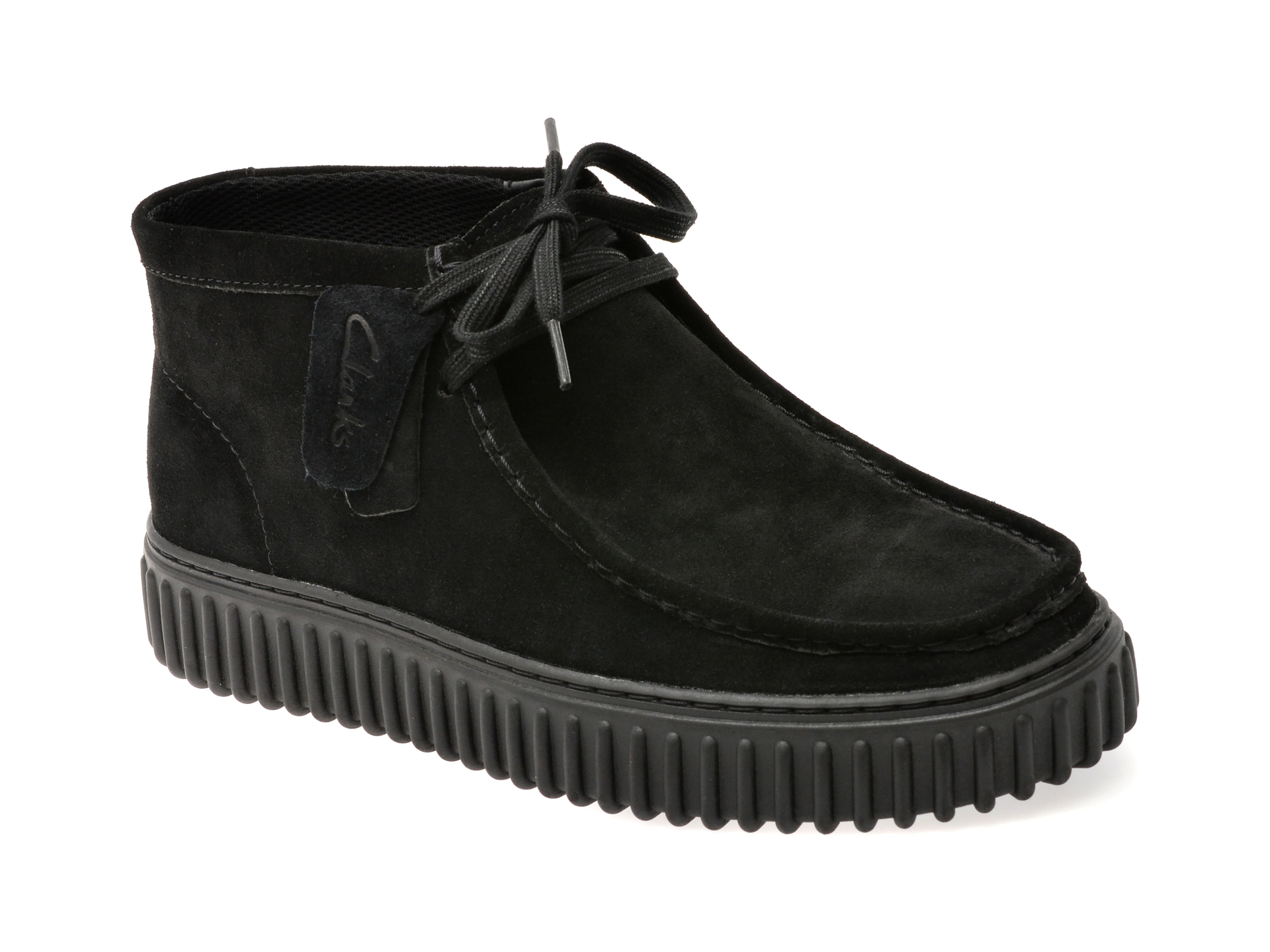 Ghete Clarks TORHILL HI Negre | Confort & Stil