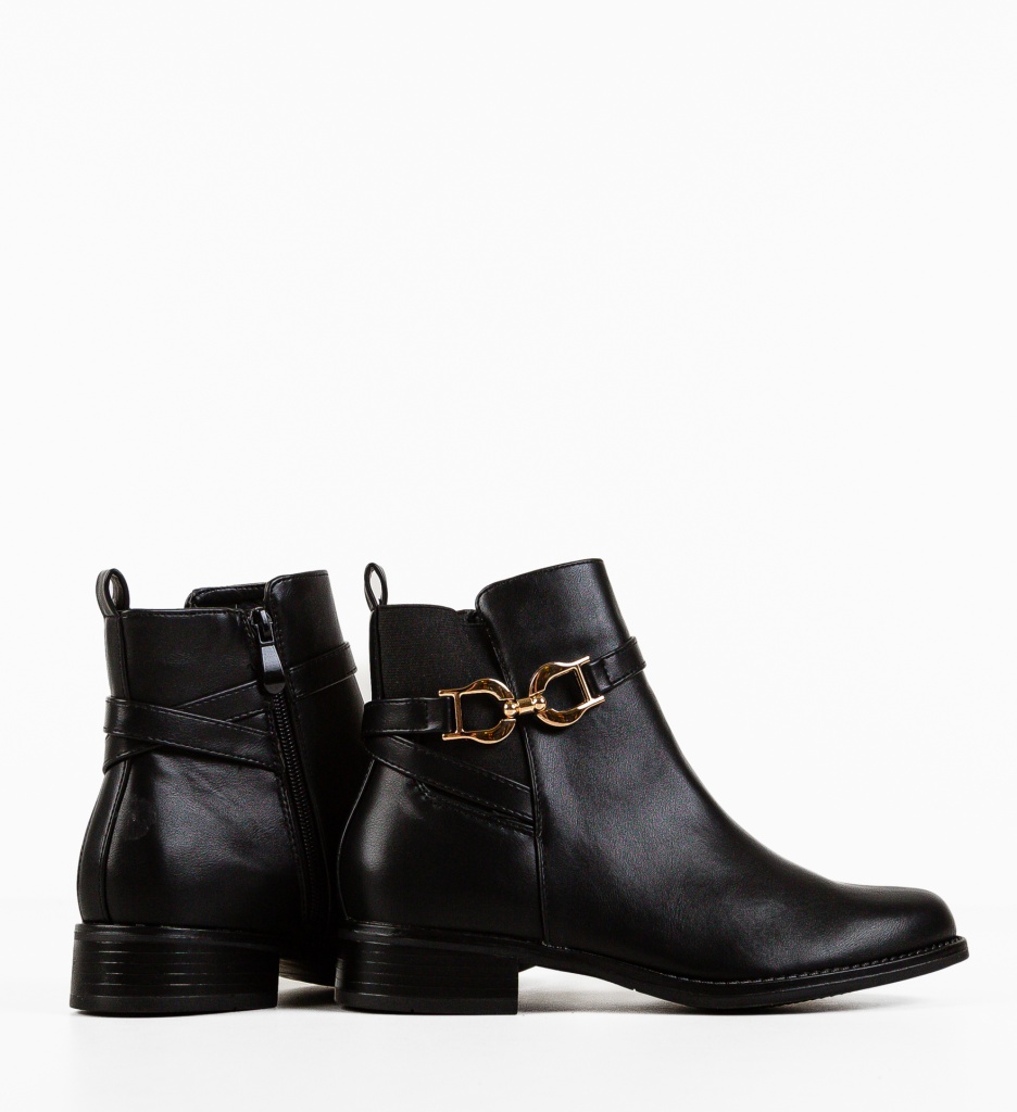 Ghete Dama Bruin Negre | Stil si Confort - imagine 5