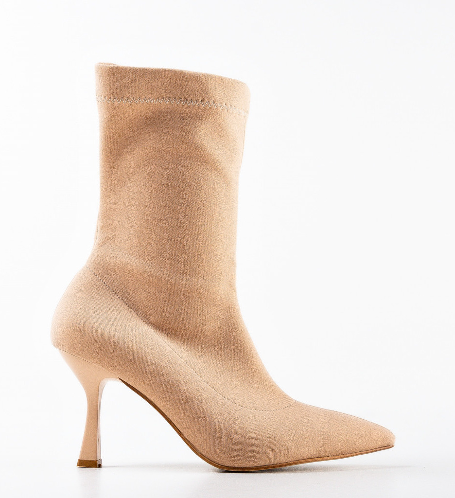 Botine Kalamak Bej - Eleganță și Confort - imagine 4