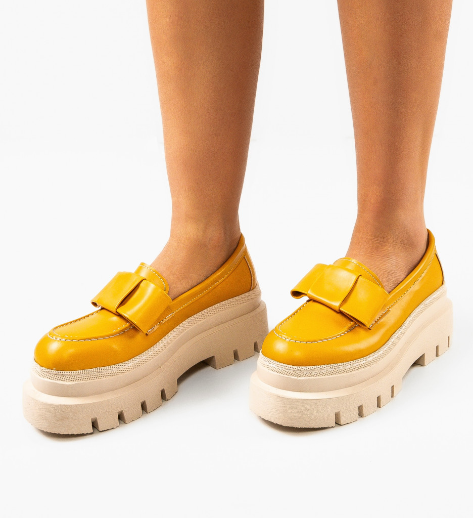 Pantofi Casual Rokanda Camel - Confort și Stil - imagine 2