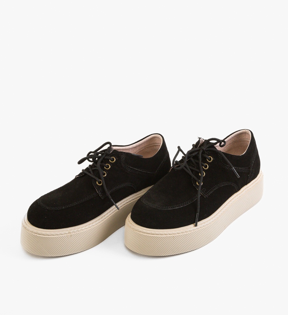 Sneakers Dama Sweep Negri - Confort și Stil - imagine 5