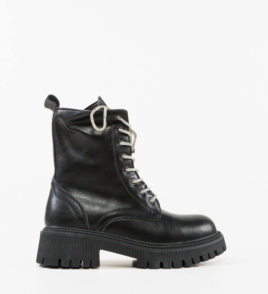 Ghete Dama Atum Negre Elegante - imagine 7