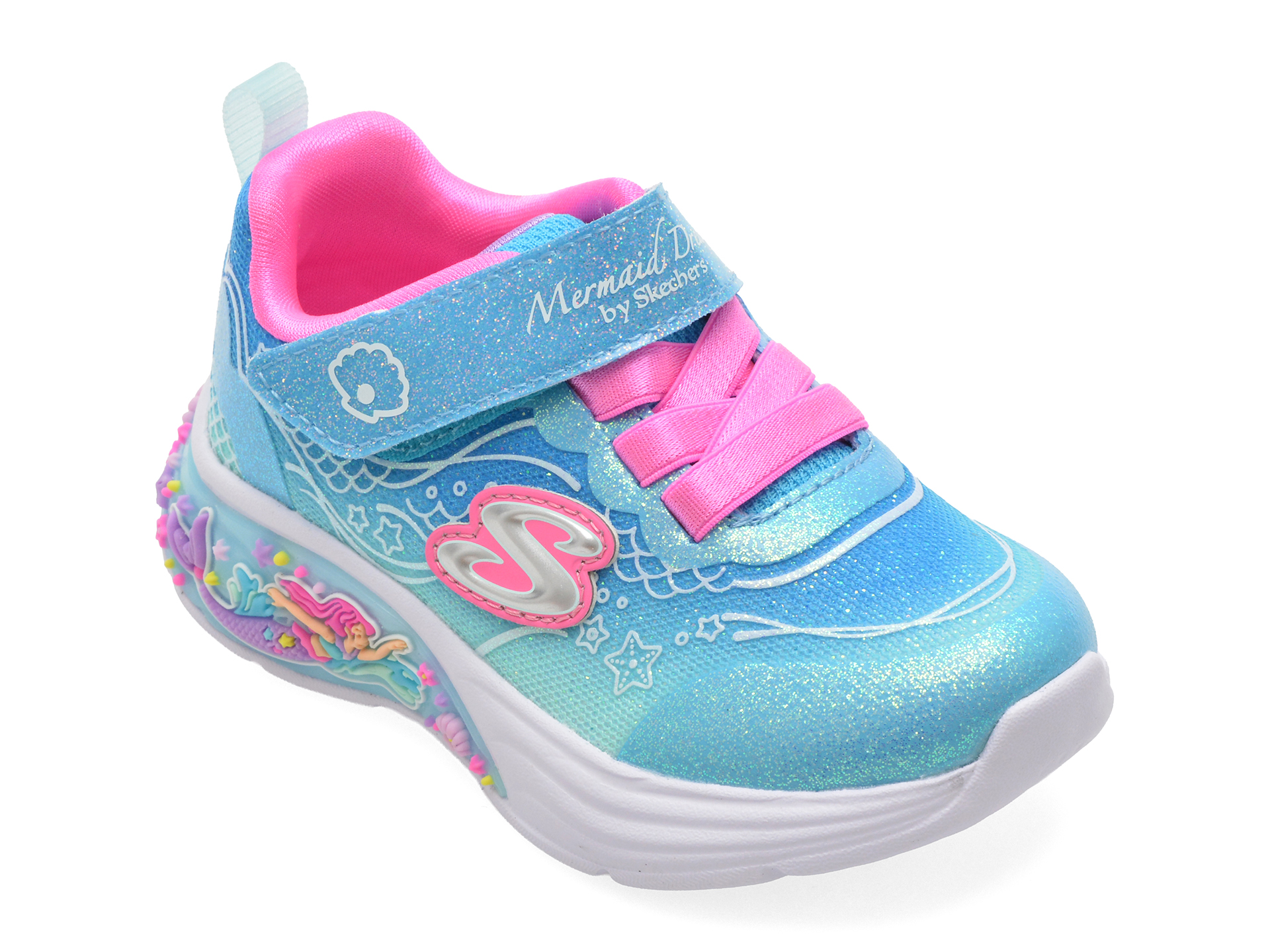 Pantofi Skechers My Dreamers albaștri fetite - imagine 2