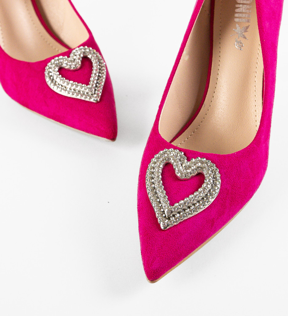 Pantofi cu Toc Aquazar Fuchsia - Stil și Eleganță - imagine 6