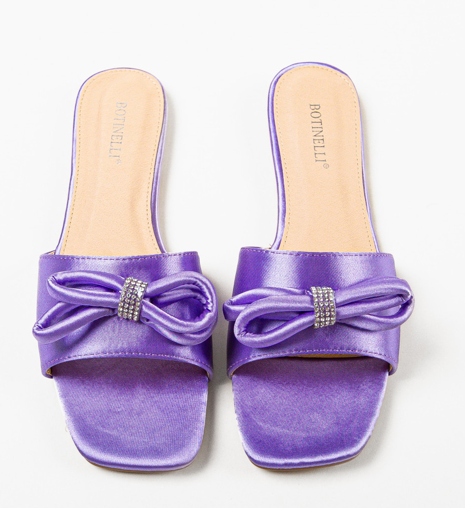 Papuci Dama Macie Mov - Confort și Eleganță - imagine 6