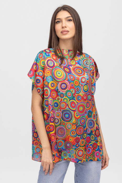 Bluza Poncho Eleganta Kandinski | Shopika