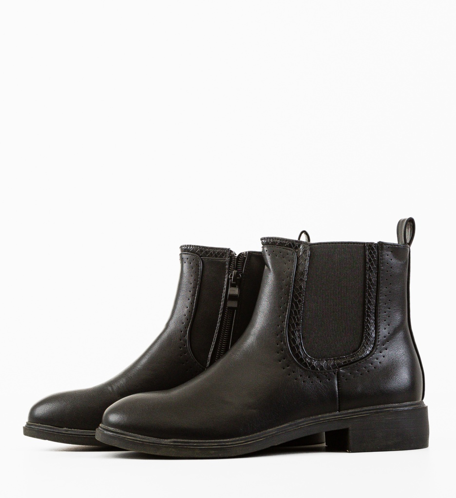 Ghete Dama Lecce Negre - Eleganță și Stil - imagine 7
