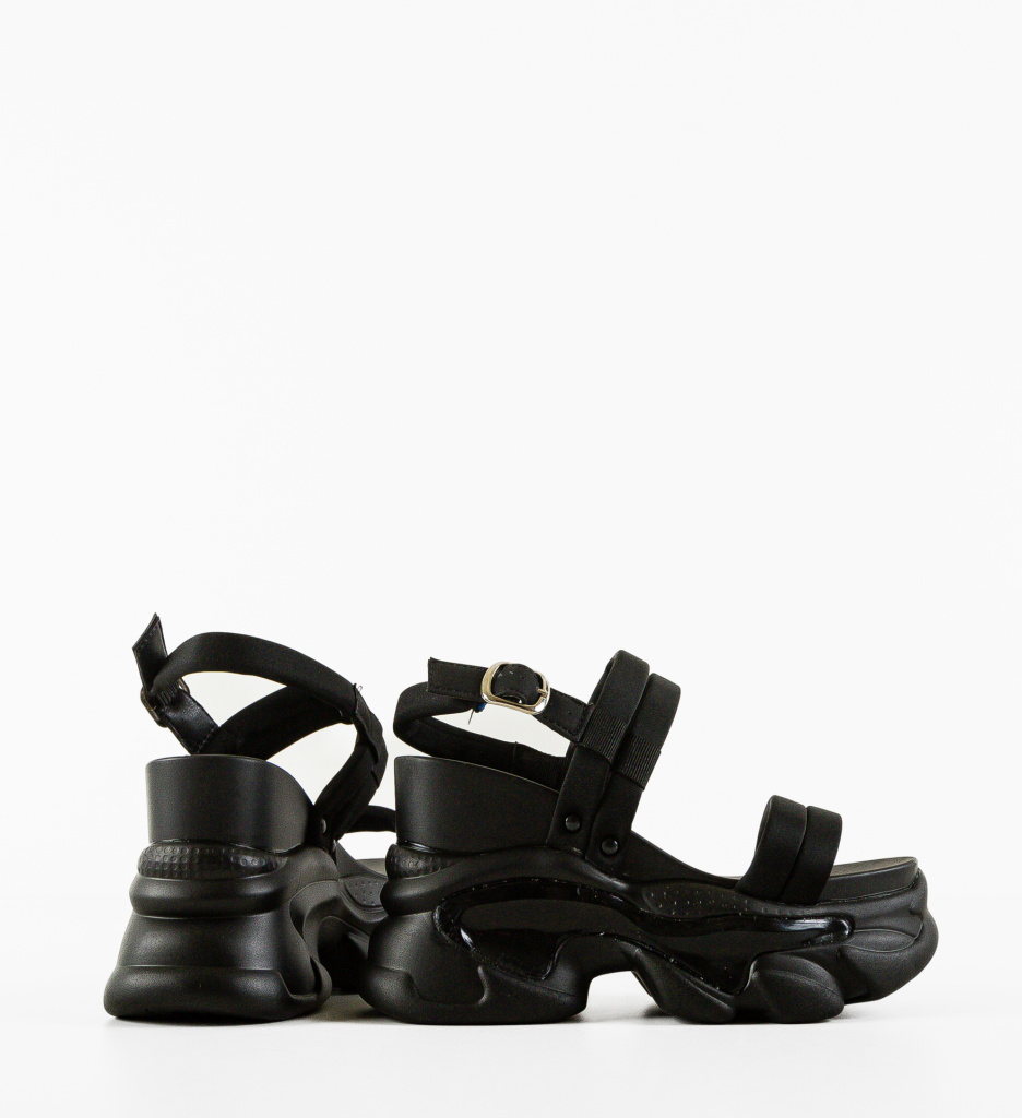 Sandale Dama Myeru Negre - Eleganță și Confort - imagine 5