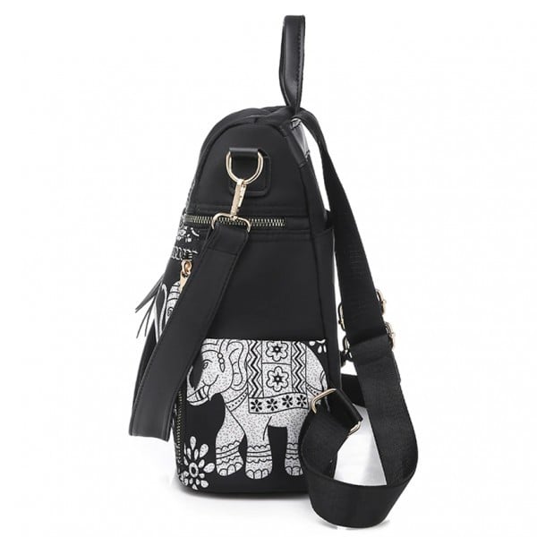 Rucsac Dama Raelyn OEM Negru 2-in-1 - imagine 11