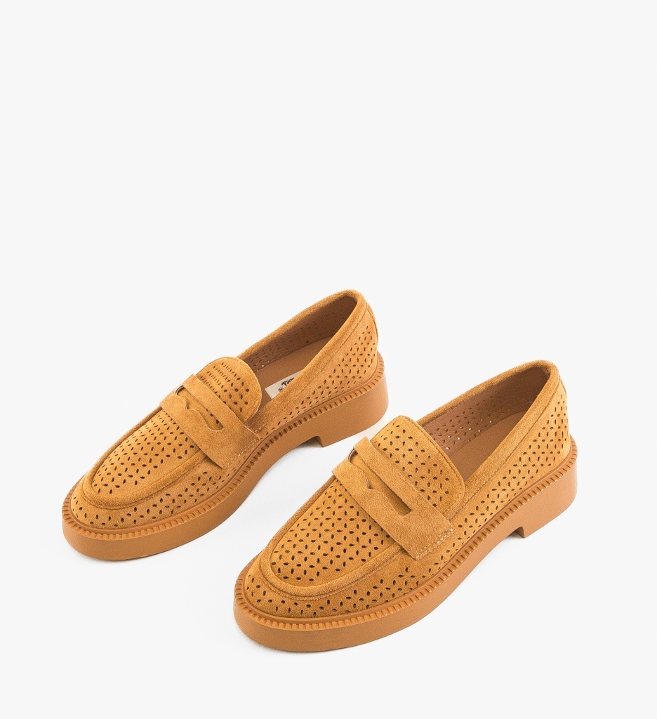 Pantofi Casual Rehid Camel - Confort și Stil - imagine 5