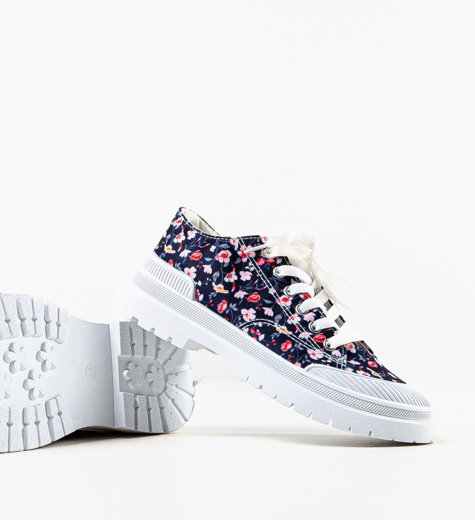 Sneakers Dama Niamh Bleumarin - Confort și Stil - imagine 5