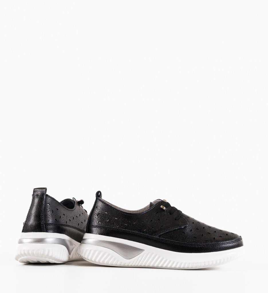 Pantofi Casual Balaj Negri | Confort și Stil - imagine 7