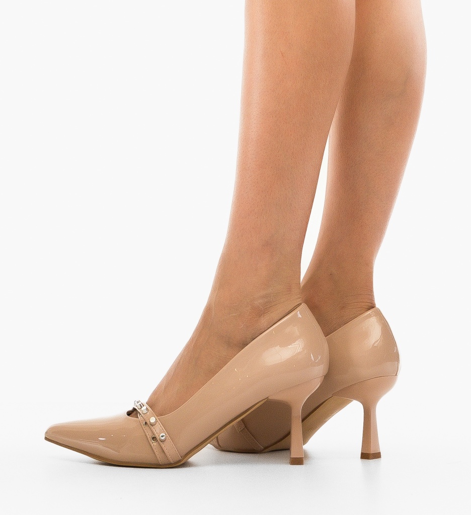 Pantofi Toc Mislav Nude - Eleganță Asigurată