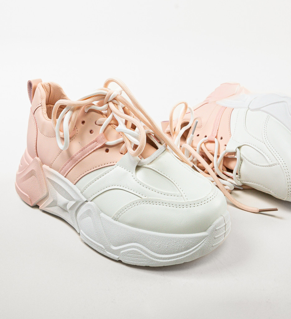 Sneakers Dama Roz - Confort și Stil Urban - imagine 10