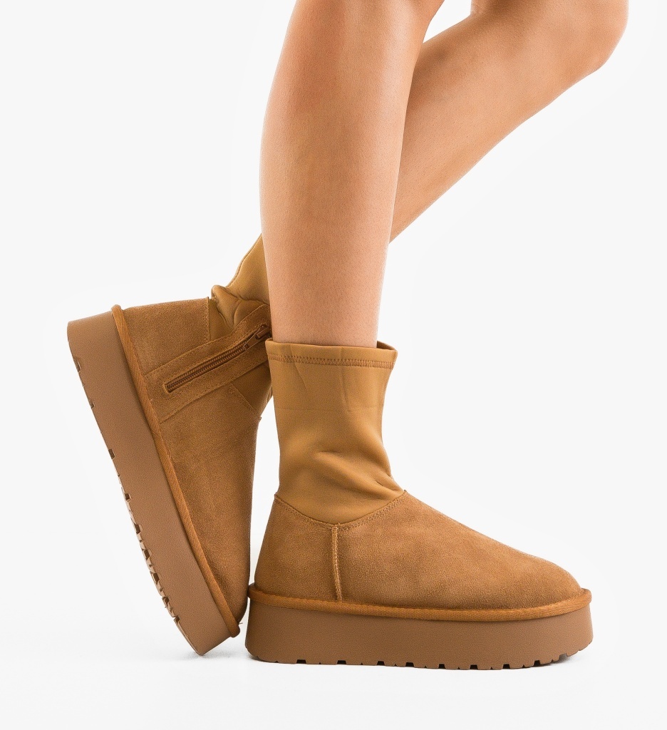 Cizme Ug Daboka Camel Depurtat - Confort - imagine 3