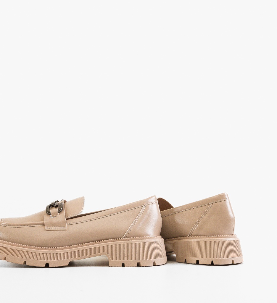 Pantofi Casual Dama Helios Bej - Confort si Stil - imagine 7