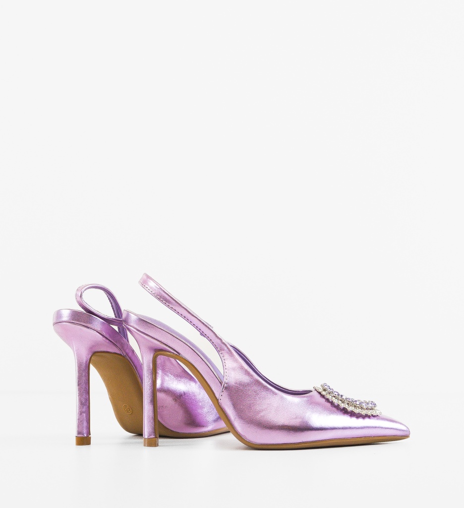 Pantofi dama Monic Mov - Eleganță și Stil - imagine 3