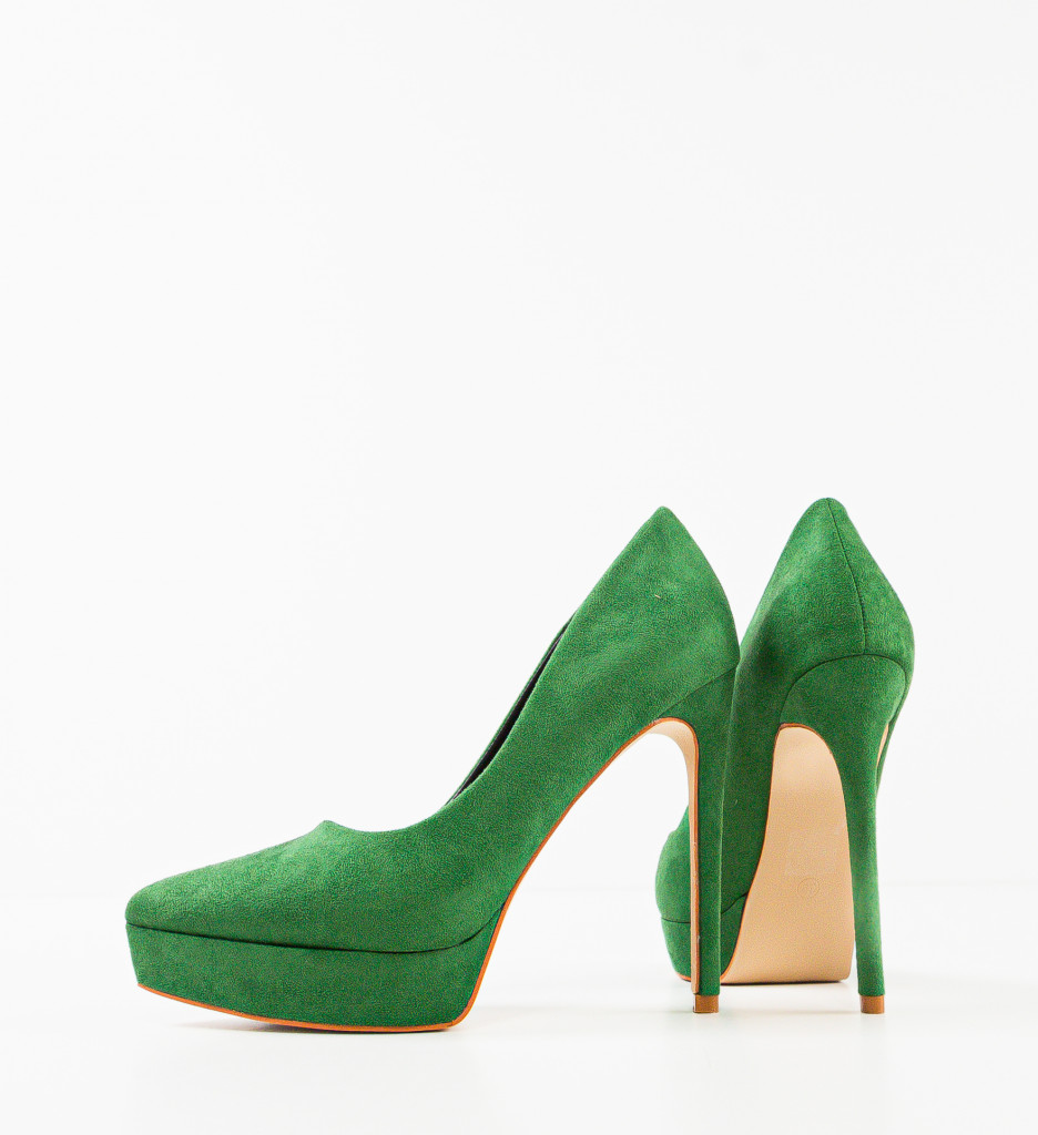 Pantofi Antony Verzi cu Toc Eleganți - imagine 10