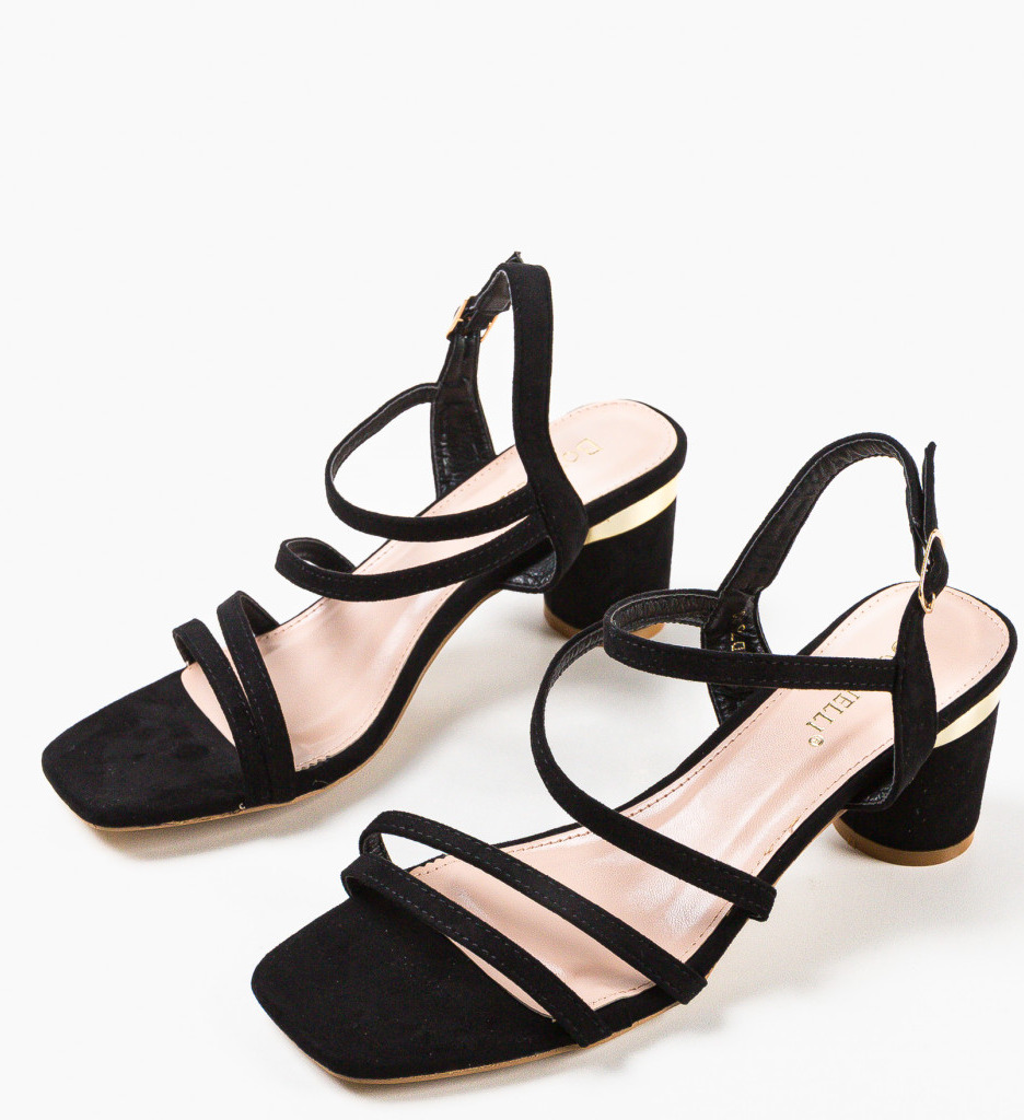 Sandale Dama Klaz Negre | Toc Elegant - imagine 5