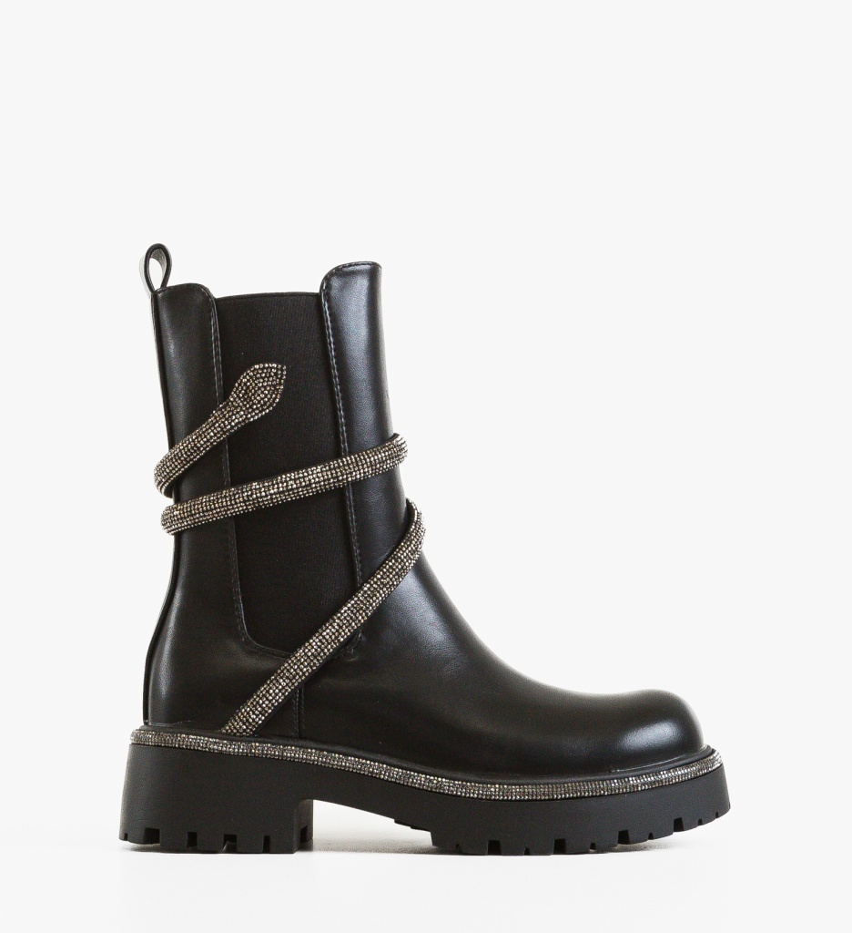 Ghete Dama Jon Negre | Depurtat - Stil Urban - imagine 6