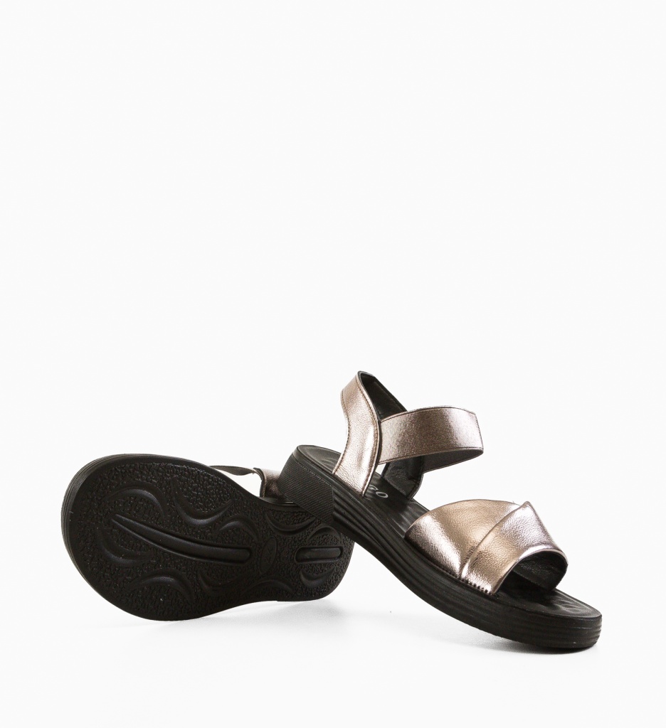 Sandale Dama Nyuk Gri - Confort și Eleganță - imagine 5