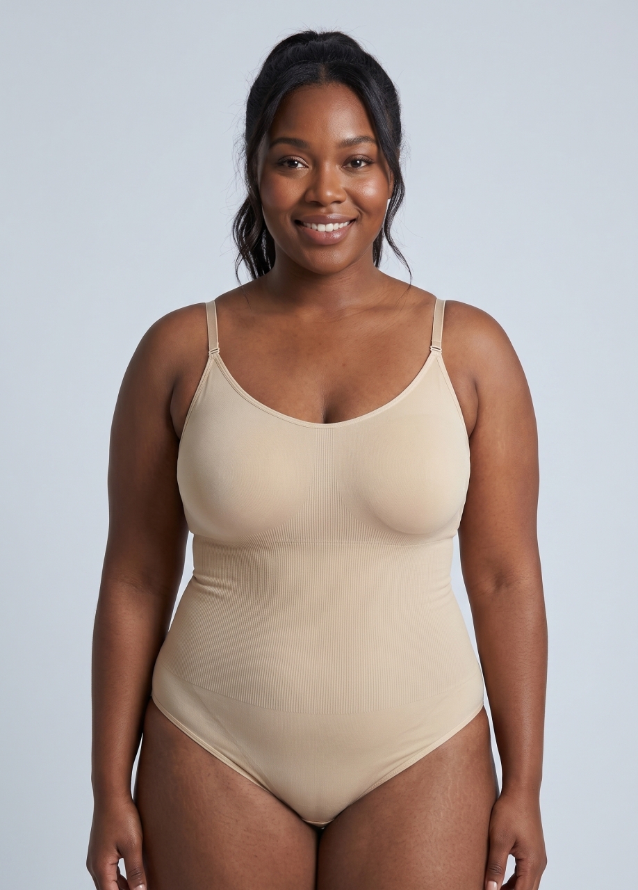 Body Modelator Marquise pentru Talie si Abdomen, bej