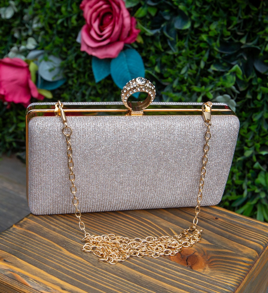 Geanta Plic Kinkin Aurie 2 - Eleganta De Seara - imagine 4