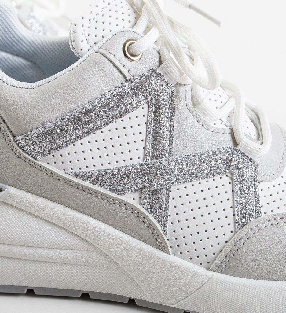 Pantofi Sport Isobel Gri - Confort și Stil Urban - imagine 7