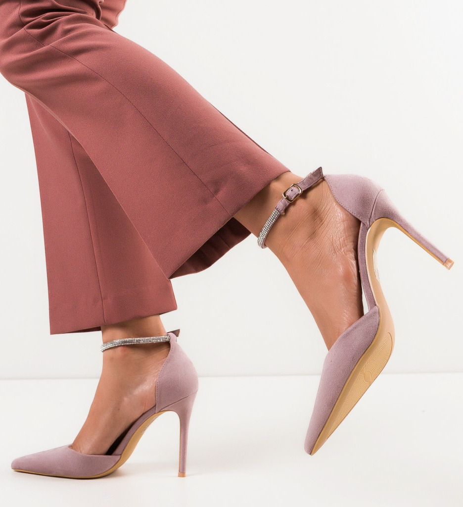 Pantofi Dama Lyvya Mov | Eleganță la Fiecare Pas - imagine 2