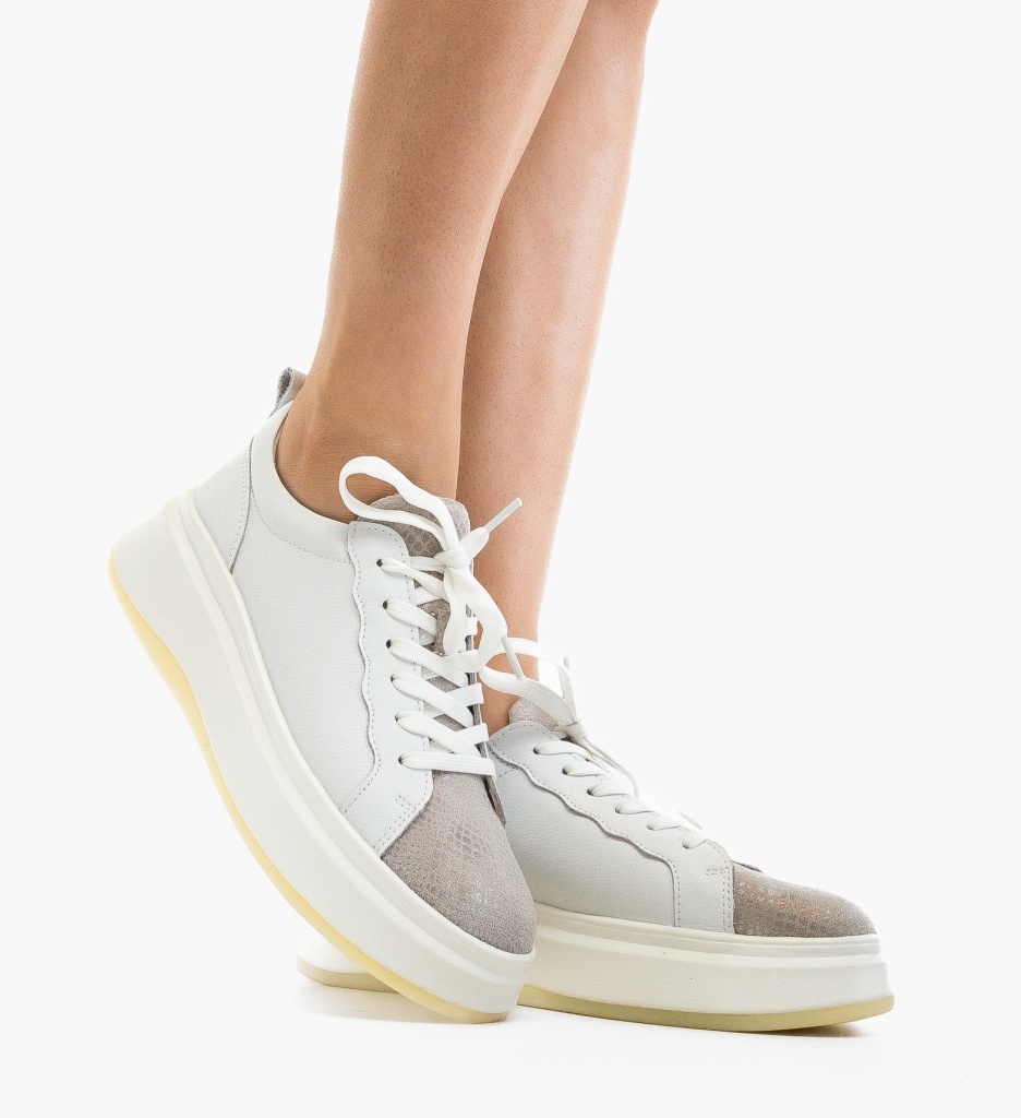 Pantofi Casual Priki Albi – Stil & Confort