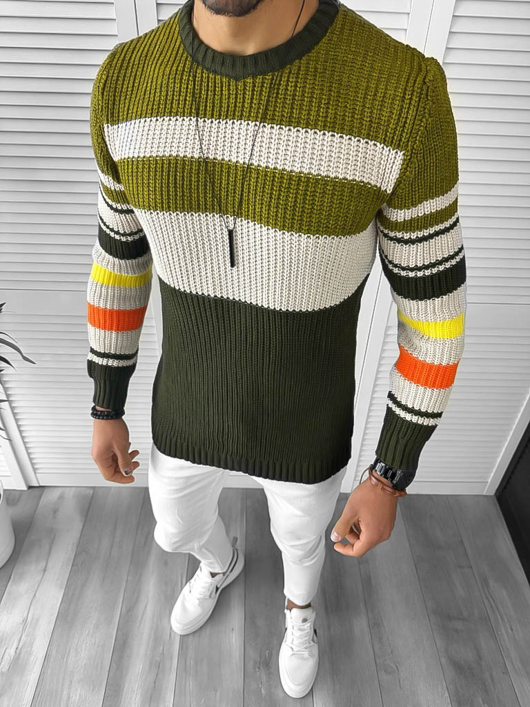 Pulover Barbati Gros Slim Fit | Stil Modern