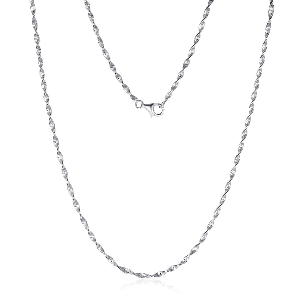 Lant Argint Barbati Delis 925 Placat Rodiu